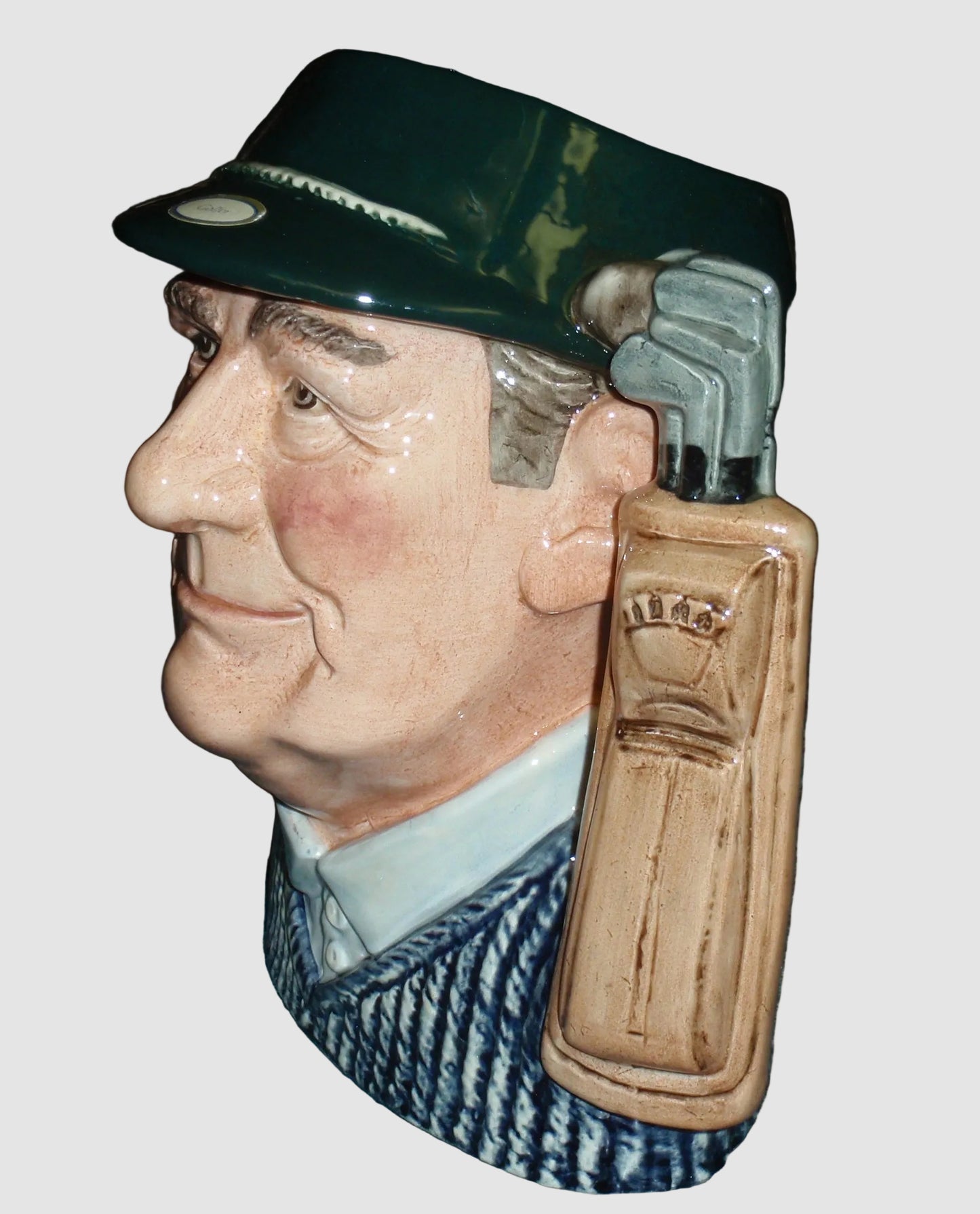 "Golfer" Royal Doulton Large Character Jug D6784 - Limited Colourway Edition