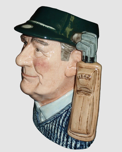 "Golfer" Royal Doulton Large Character Jug D6784 - Limited Colourway Edition