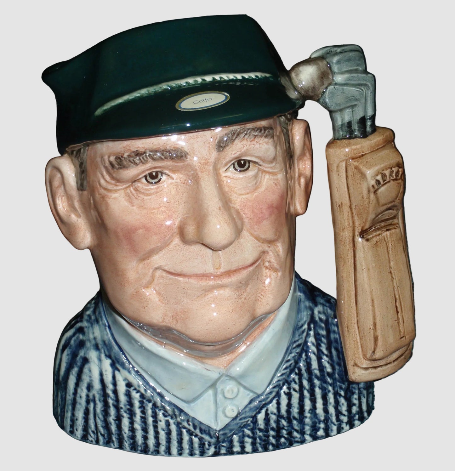"Golfer" Royal Doulton Large Character Jug D6784 - Limited Colourway Edition