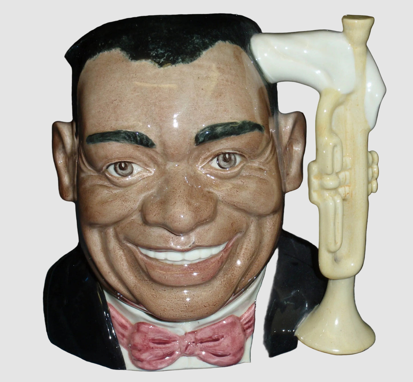 Royal Doulton Louis Armstrong Character Toby Jug D6707 Celebrity Collection
