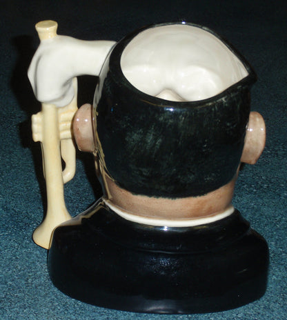 "Louis Armstrong" Royal Doulton Character Toby Jug D6707 - Large 7.5"