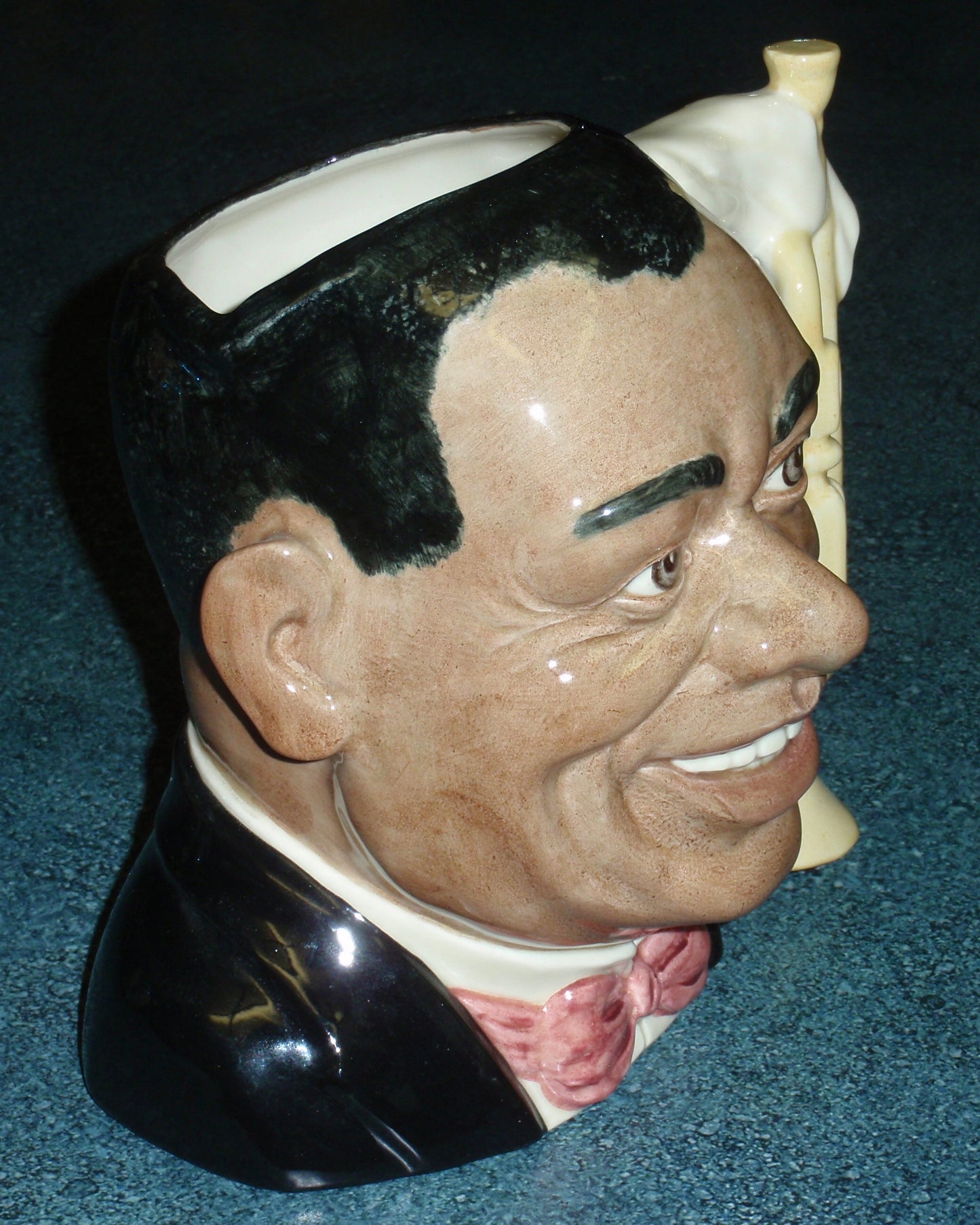 "Louis Armstrong" Royal Doulton Character Toby Jug D6707 - Large 7.5"