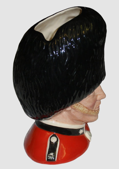"The Guardsman" Royal Doulton Character Toby Jug D6755 - Large (8")