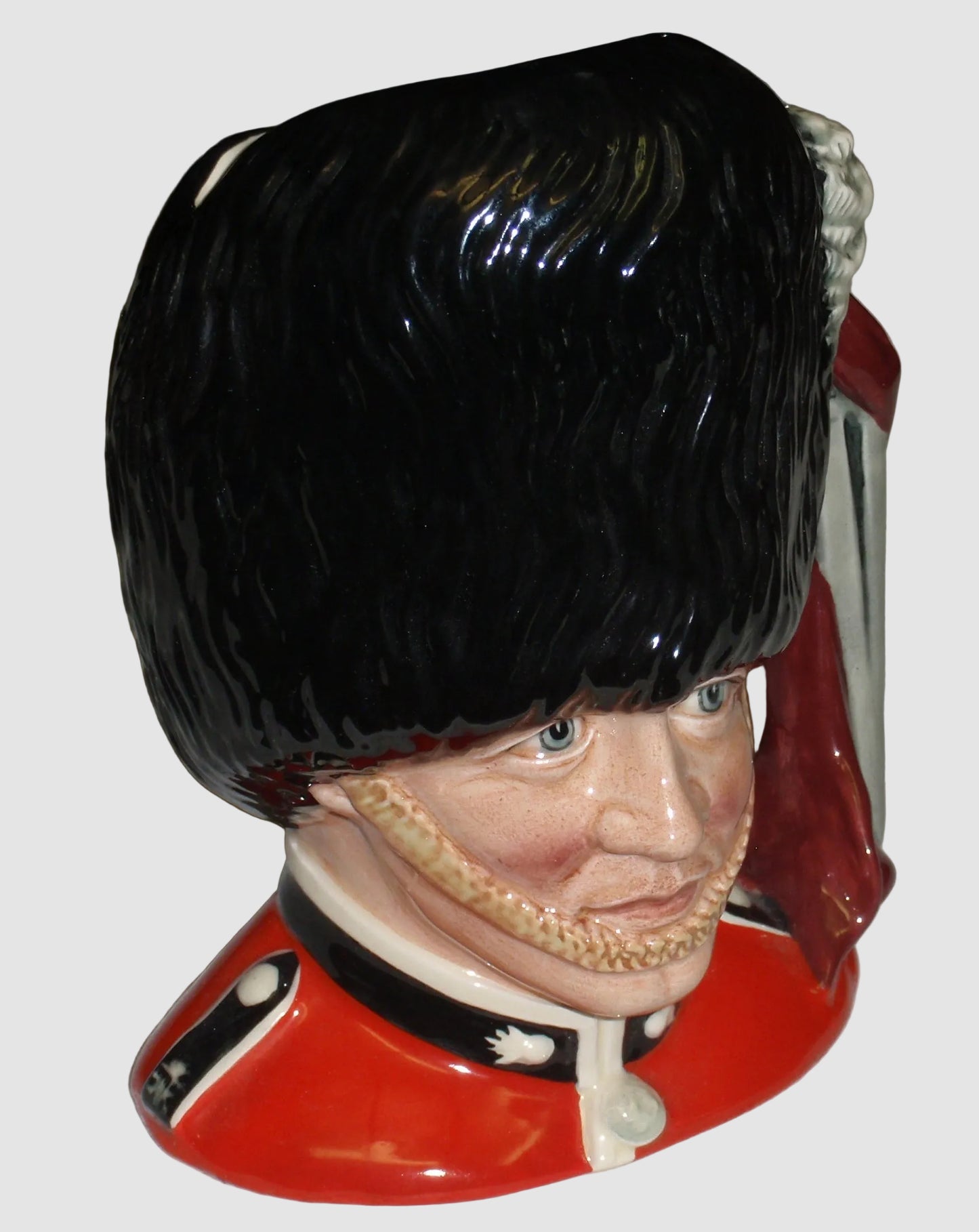 "The Guardsman" Royal Doulton Character Toby Jug D6755 - Large (8")