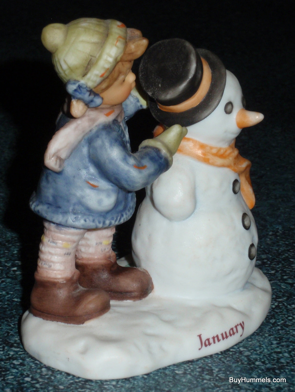 Goebel Hummel "Crowning Touch" #BH 82/2/0 Girl With Snowman CUTE CHRISTMAS GIFT!