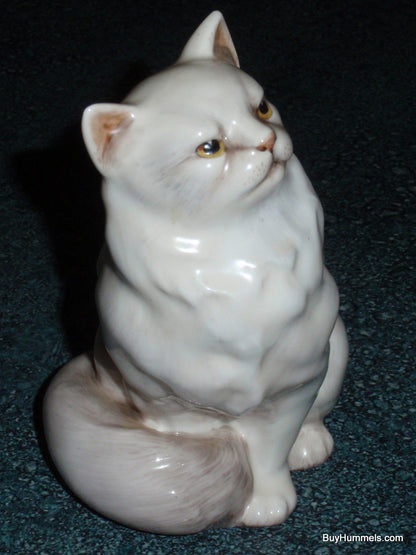 Royal Doulton Persian Cat Figurine In White HN2539 Vintage Collectible Gift!