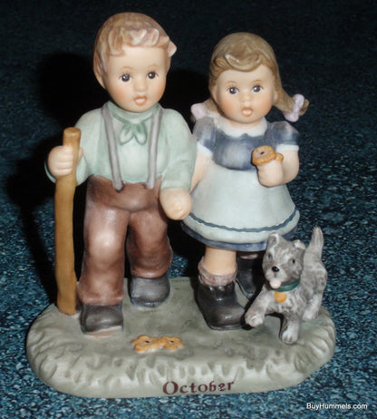 Berta Hummel Goebel "Taking A Walk" BH 128/2/0 October 2002 Figurine - GIFT!