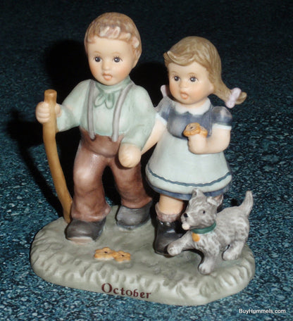 Berta Hummel Goebel "Taking A Walk" BH 128/2/0 October 2002 Figurine - GIFT!