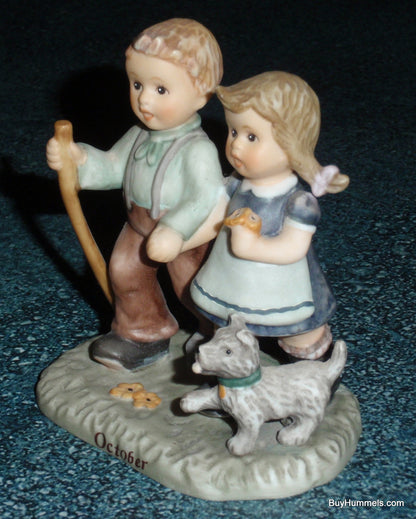 Berta Hummel Goebel "Taking A Walk" BH 128/2/0 October 2002 Figurine - GIFT!