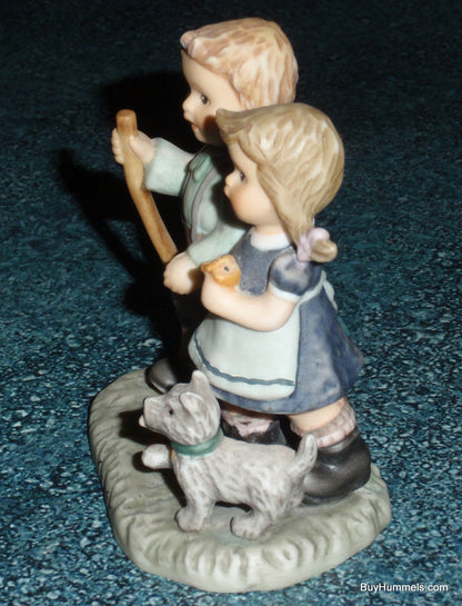 Berta Hummel Goebel "Taking A Walk" BH 128/2/0 October 2002 Figurine - GIFT!