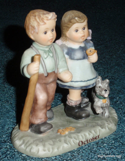 Berta Hummel Goebel "Taking A Walk" BH 128/2/0 October 2002 Figurine - GIFT!