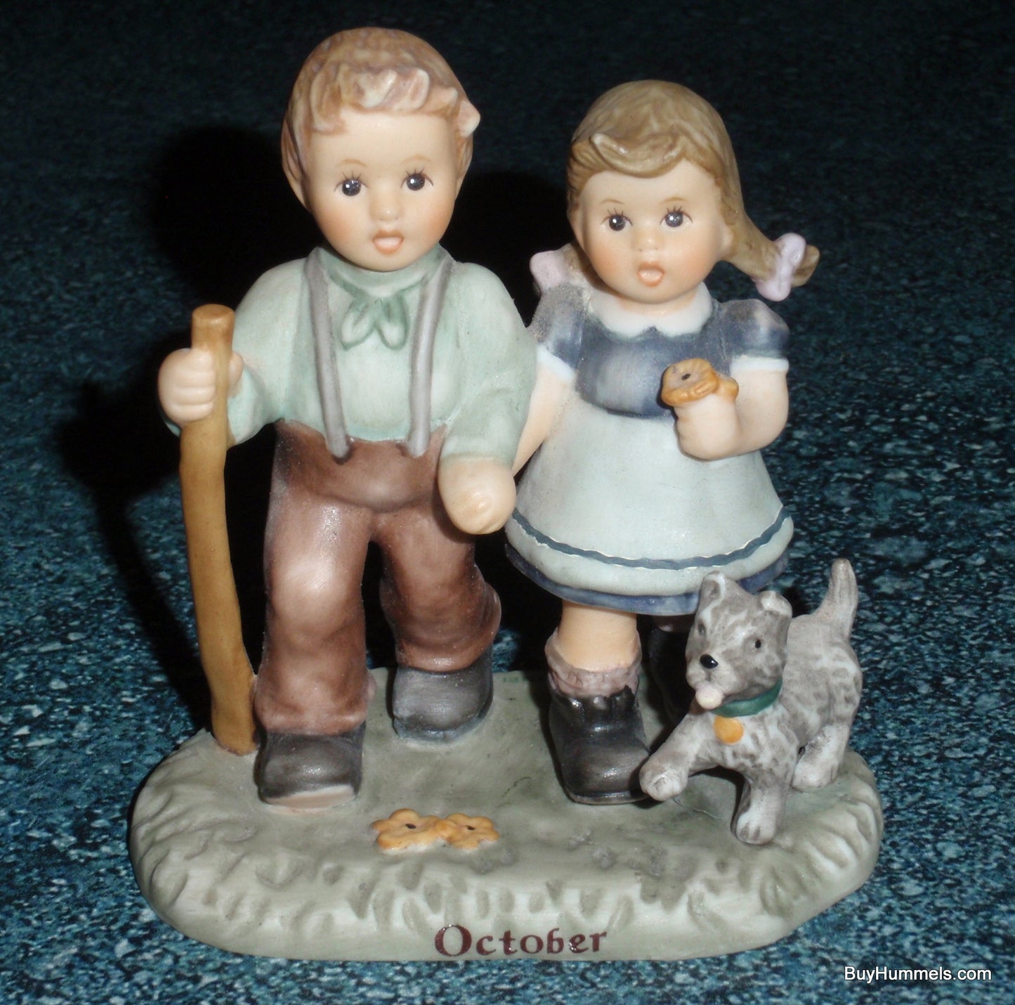 Berta Hummel Goebel "Taking A Walk" BH 128/2/0 October 2002 Figurine - GIFT!