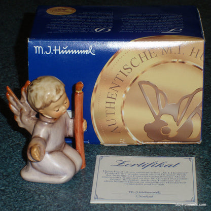 "Let It Shine" Goebel Hummel Figurine #718/A - Angel with Candle (2.75")