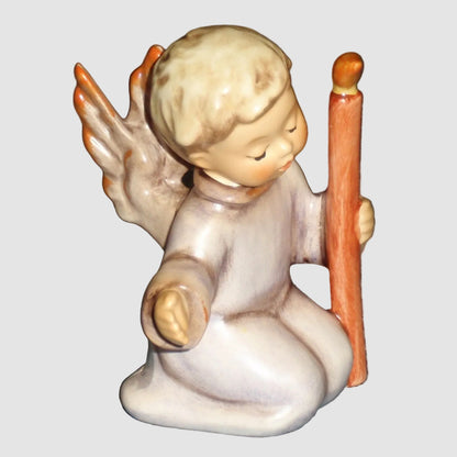 Goebel Hummel Let It Shine Figurine 718/A Angel Praying Candle Lichtlein Hell Helmut Fischer TMK 8 Original Box Vintage Germany