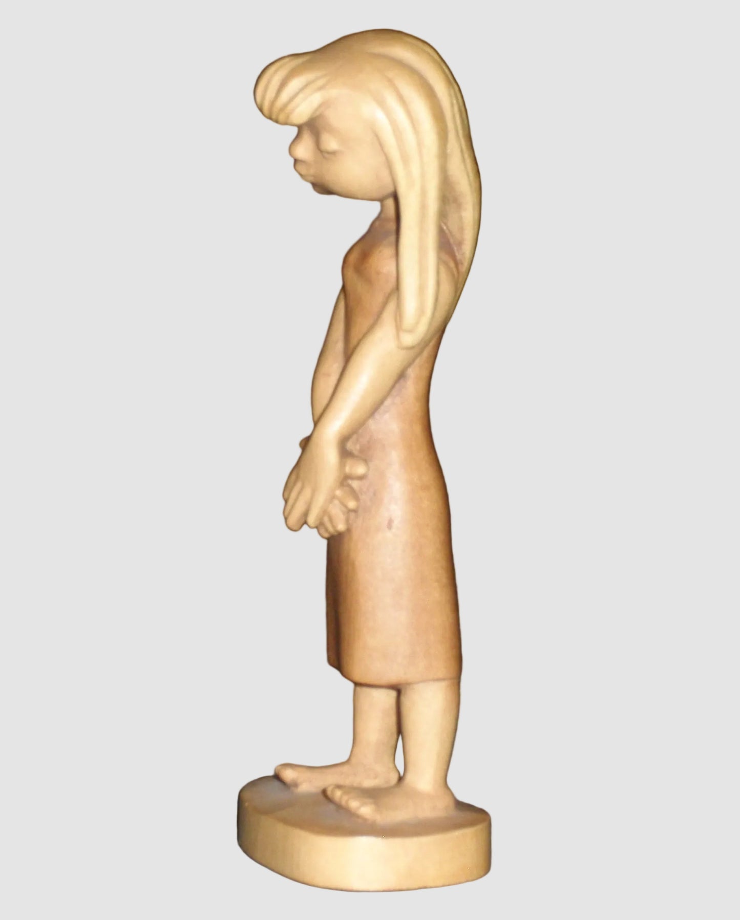 "Patty" Anri Wood Carved Figurine #688-661 - Siegfried Hafner (5")