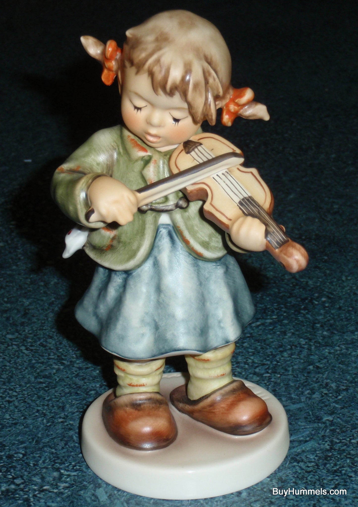 "Perfect Pitch" Goebel Hummel Figurine #2150/A - Little Girl Playing Violin - CUTE GIFT!