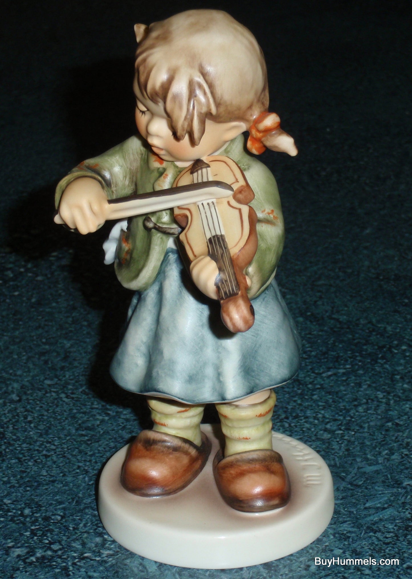 "Perfect Pitch" Goebel Hummel Figurine #2150/A - Little Girl Playing Violin - CUTE GIFT!