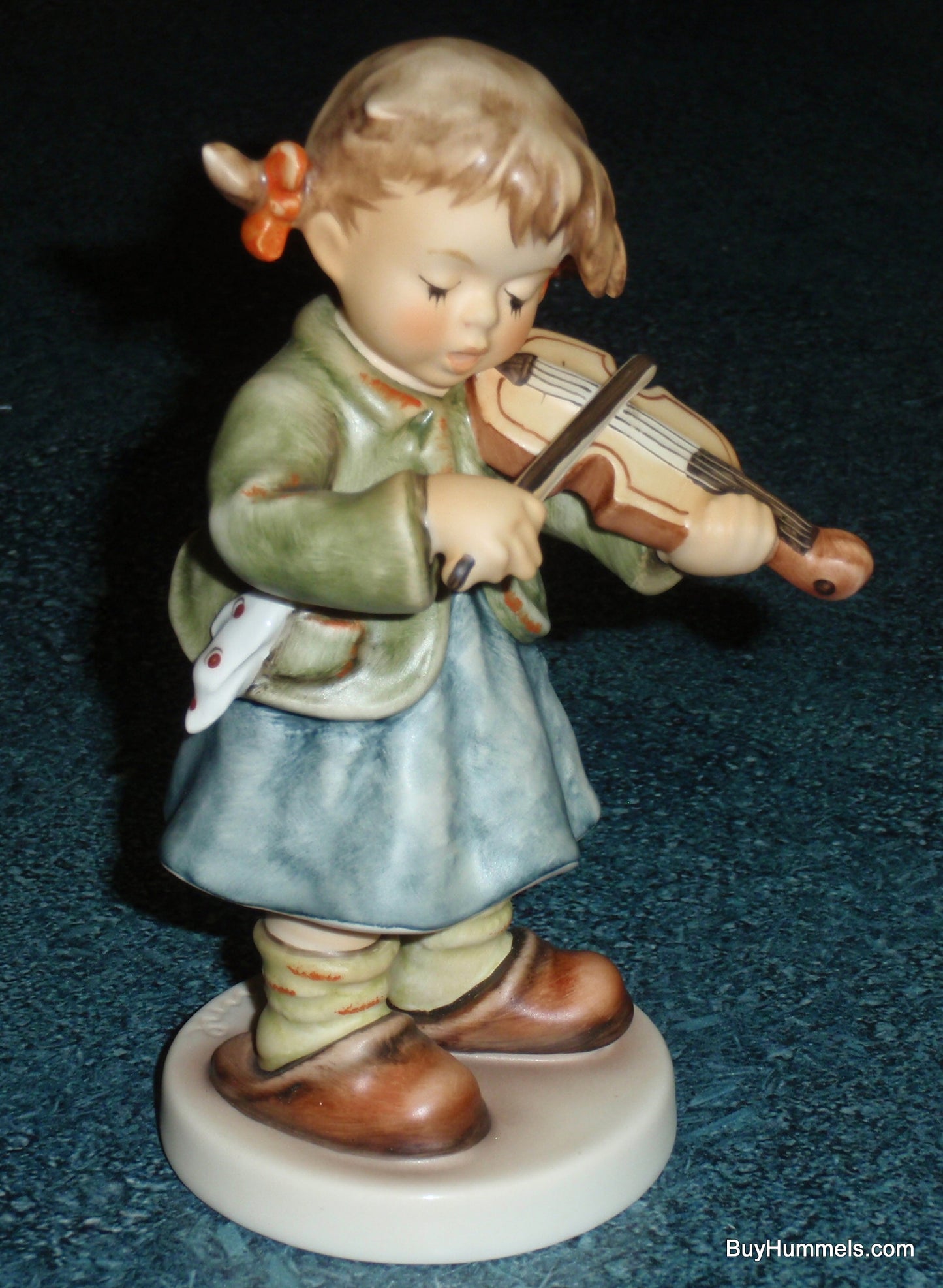 "Perfect Pitch" Goebel Hummel Figurine #2150/A - Little Girl Playing Violin - CUTE GIFT!