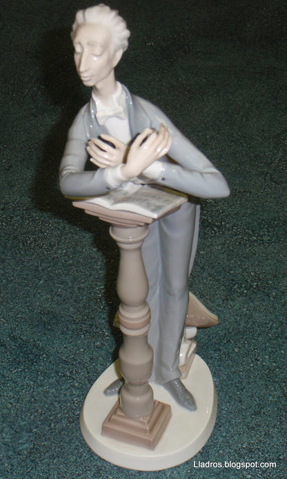 "Conductor" Lladro Porcelain Figurine #4653 - Large Band Leader (15.25")