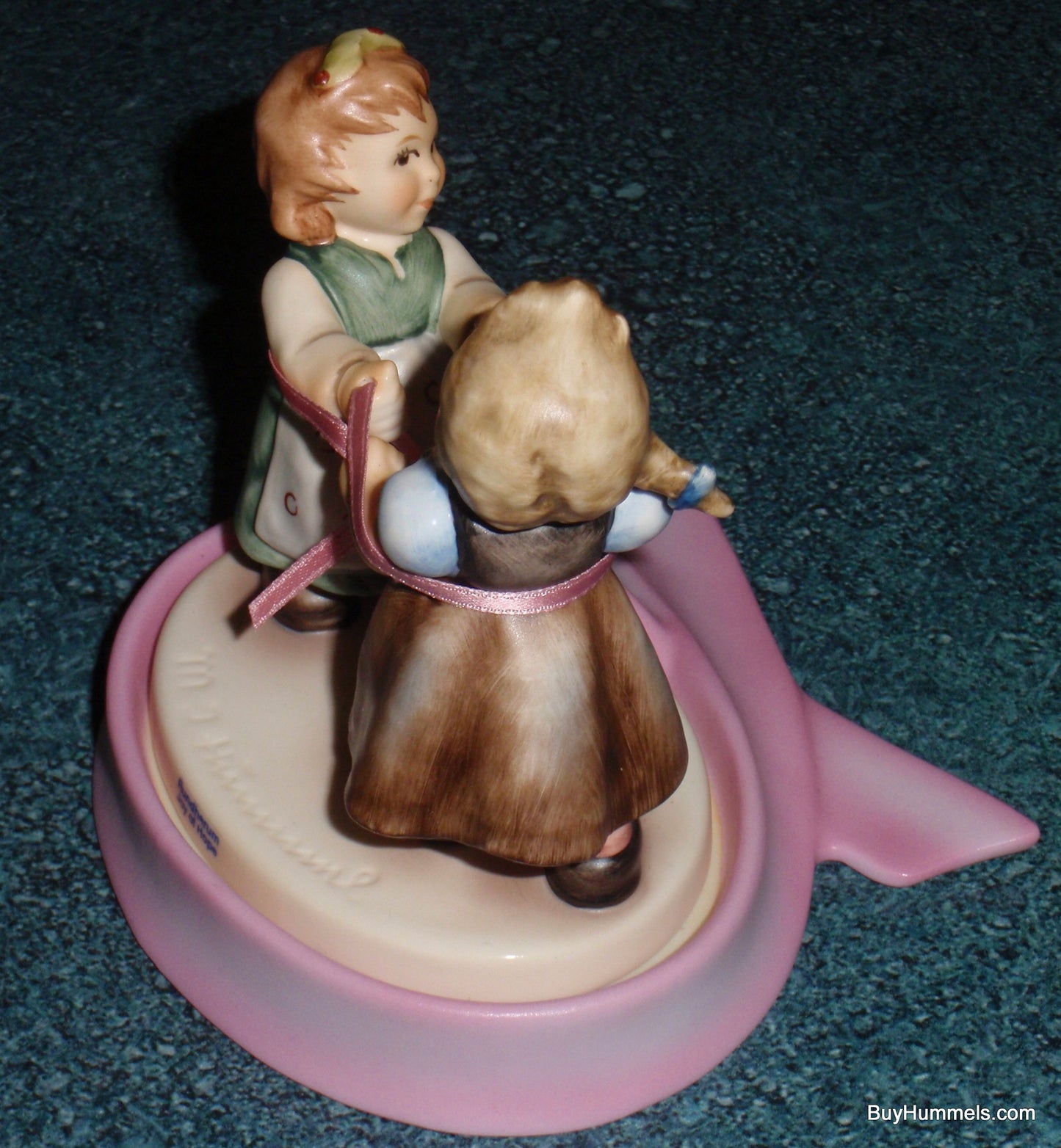 "Joy Of Hope" Goebel Hummel Figurine #2252 TMK8 Breast Cancer Foundation With Base!