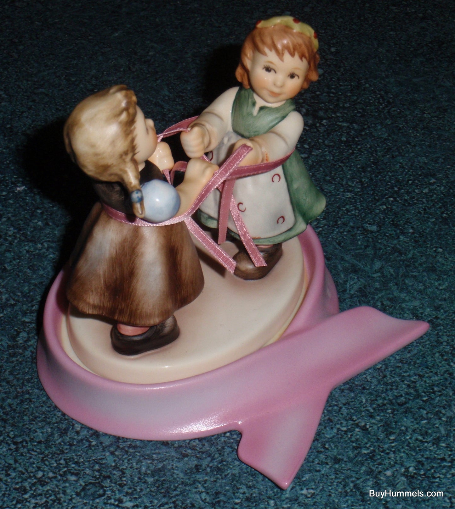 "Joy Of Hope" Goebel Hummel Figurine #2252 TMK8 Breast Cancer Foundation With Base!