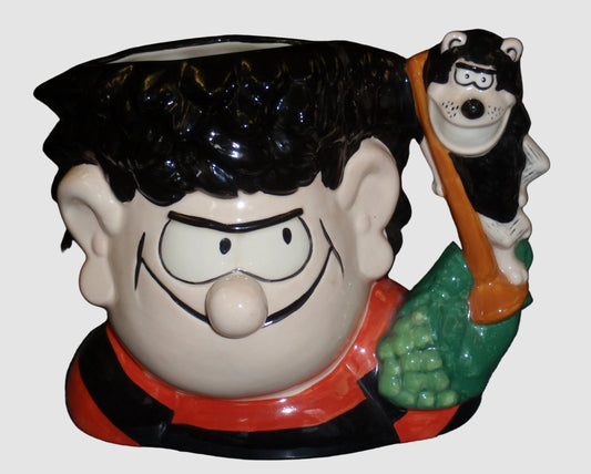 "Dennis & Gnasher" Royal Doulton Character Jug D7005 - The Beano Comic Duo