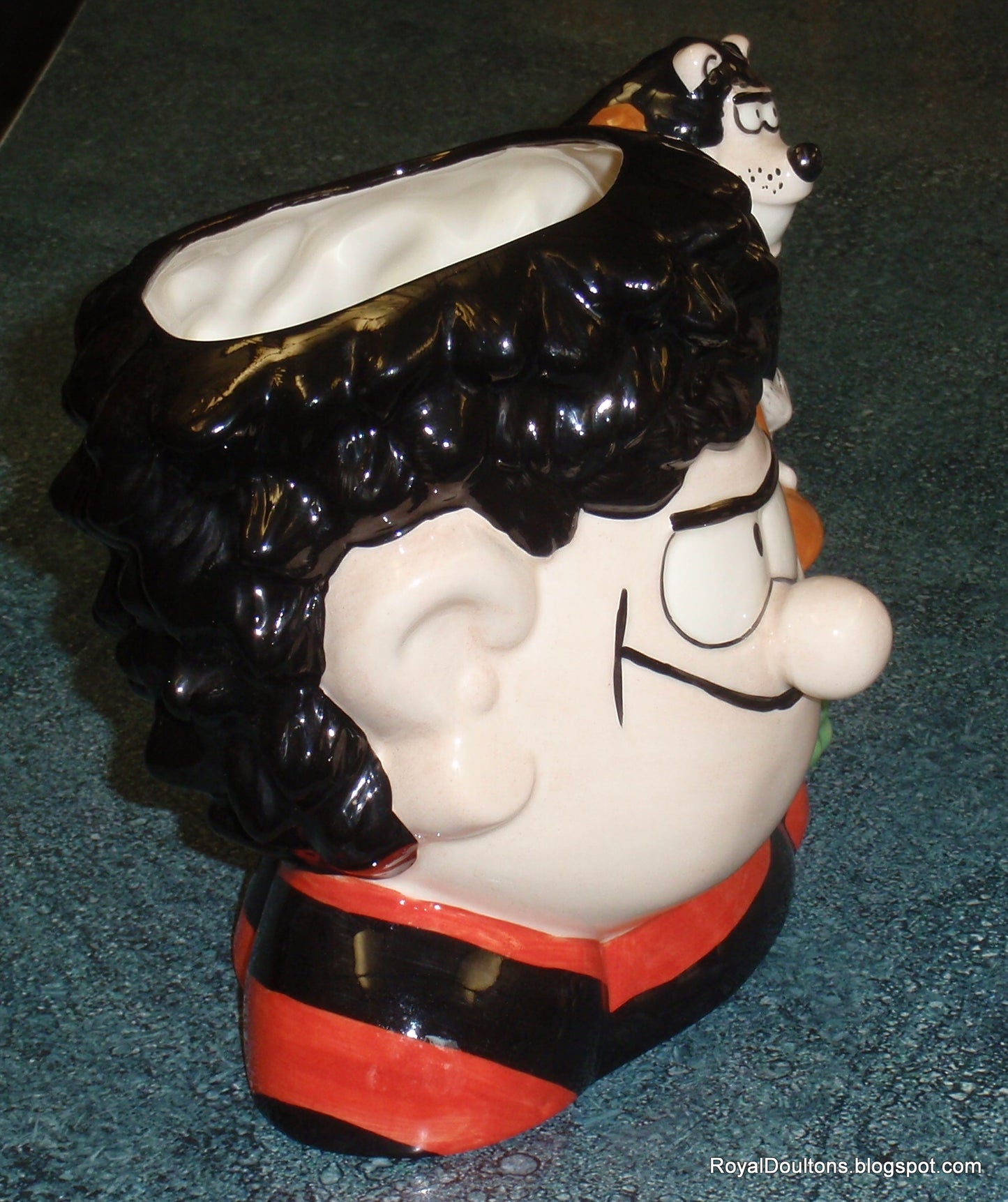 "Dennis & Gnasher" Royal Doulton Character Jug D7005 - The Beano Comic Duo