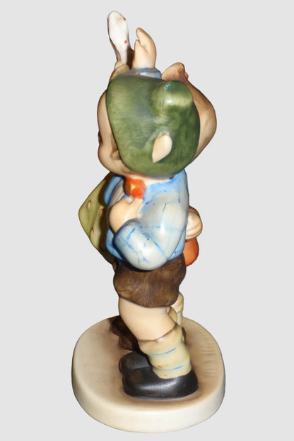 "Auf Wiedersehen" Goebel Hummel Figurine #153/0 - Ultra Rare Green Hat Variation TMK2 (5.25")