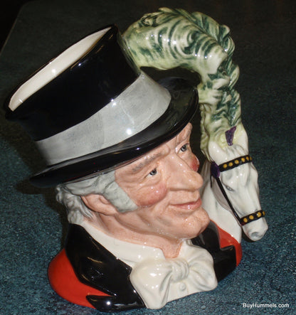 "The Ring Master" Royal Doulton Character Jug D6863 - Large Version (7.5")