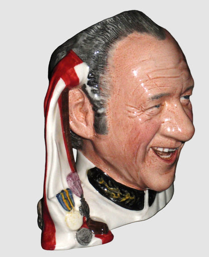 "Sid James" Royal Doulton Character Jug D7162 - Carry On Gang (4")