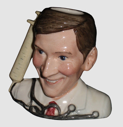 "Kenneth Williams" Royal Doulton Character Jug D7173 - Limited Edition (4")