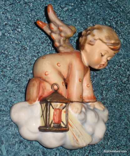 "Searching Angel" Goebel Hummel Wall Plaque #310 - Angel On Cloud (4")