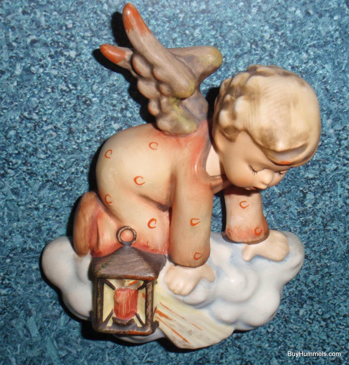 "Searching Angel" Goebel Hummel Wall Plaque #310 - Angel On Cloud (4")