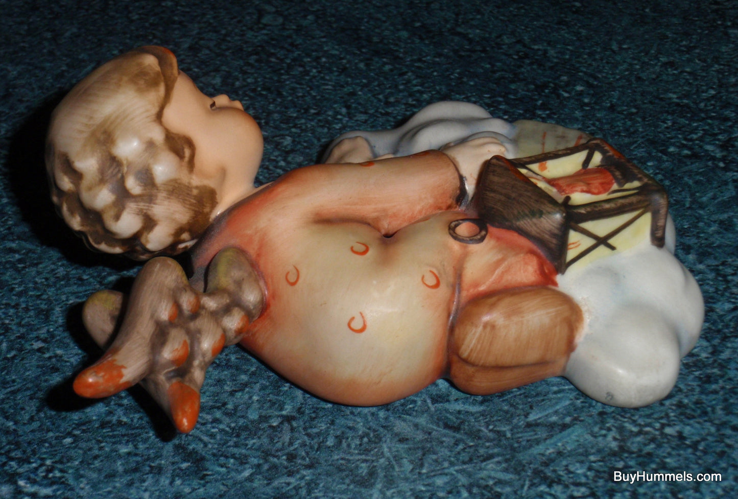 "Searching Angel" Goebel Hummel Wall Plaque #310 - Angel On Cloud (4")