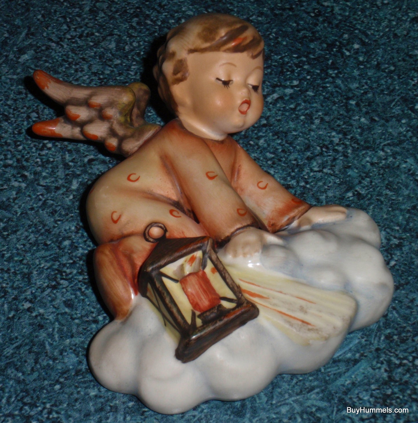 "Searching Angel" Goebel Hummel Wall Plaque #310 - Angel On Cloud (4")
