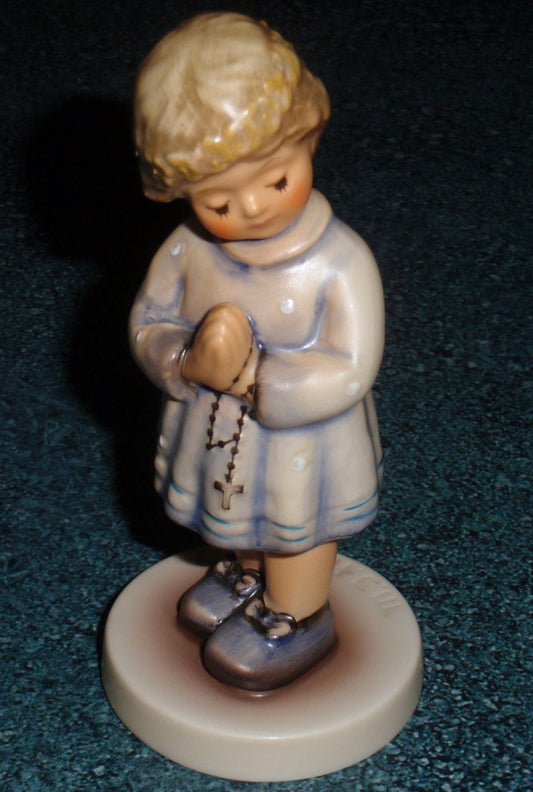 "Peaceful Blessing" Goebel Hummel Figurine #814 - Little Girl With Rosary Praying