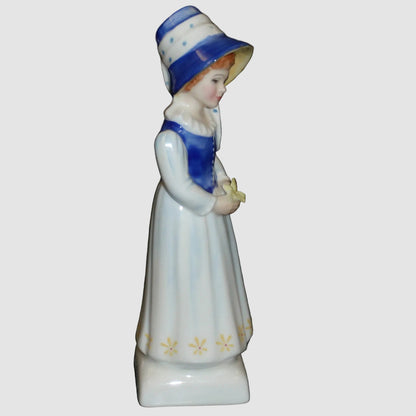 Royal Doulton Lucy Figurine HN 2863 Kate Greenaway Collection Pauline Parsons Vintage England Bone China Mother's Day Gift