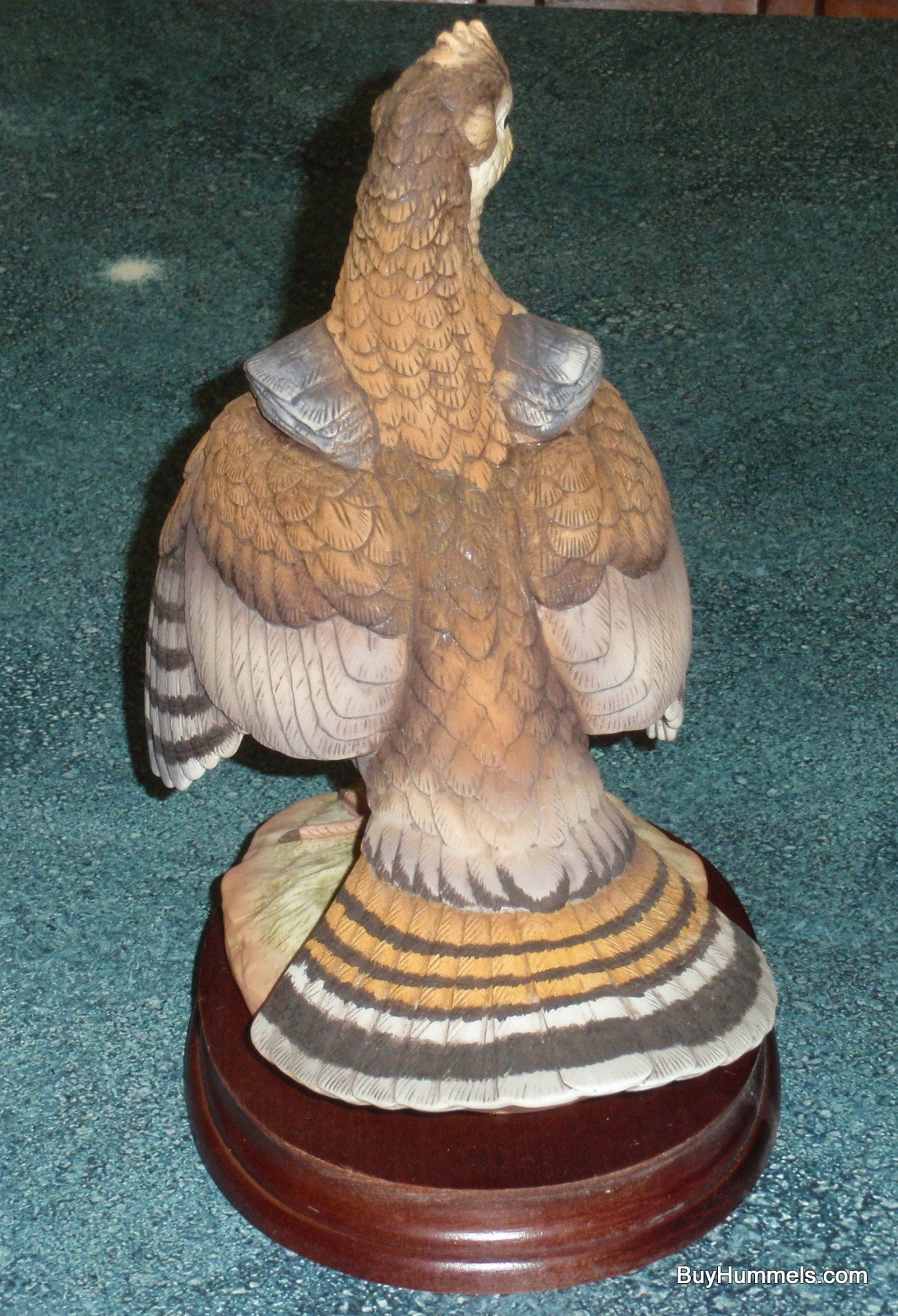 Andrea by Sadek Porcelain Ruffed Grouse Bird Figurine #5746 With Base - GIFT!