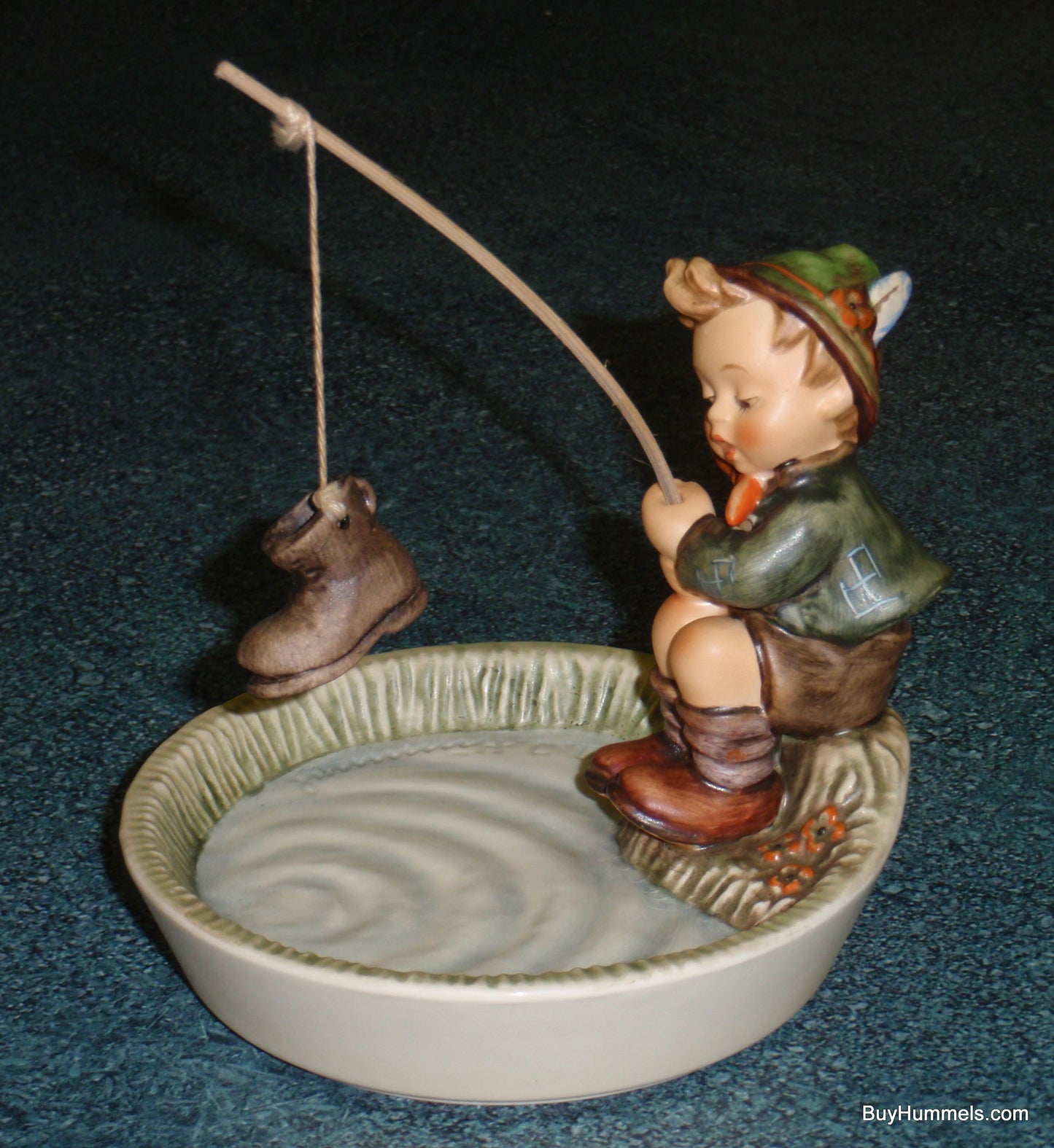 "Just Fishing" Goebel Hummel Figurine #373