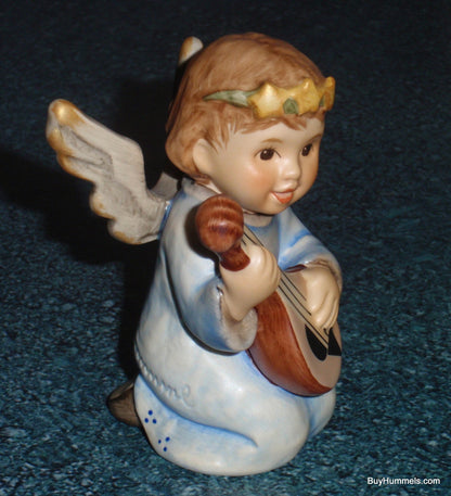"Angela" Goebel Hummel Nativity Figurine #2230/L TMK8 Angel Playing Lute