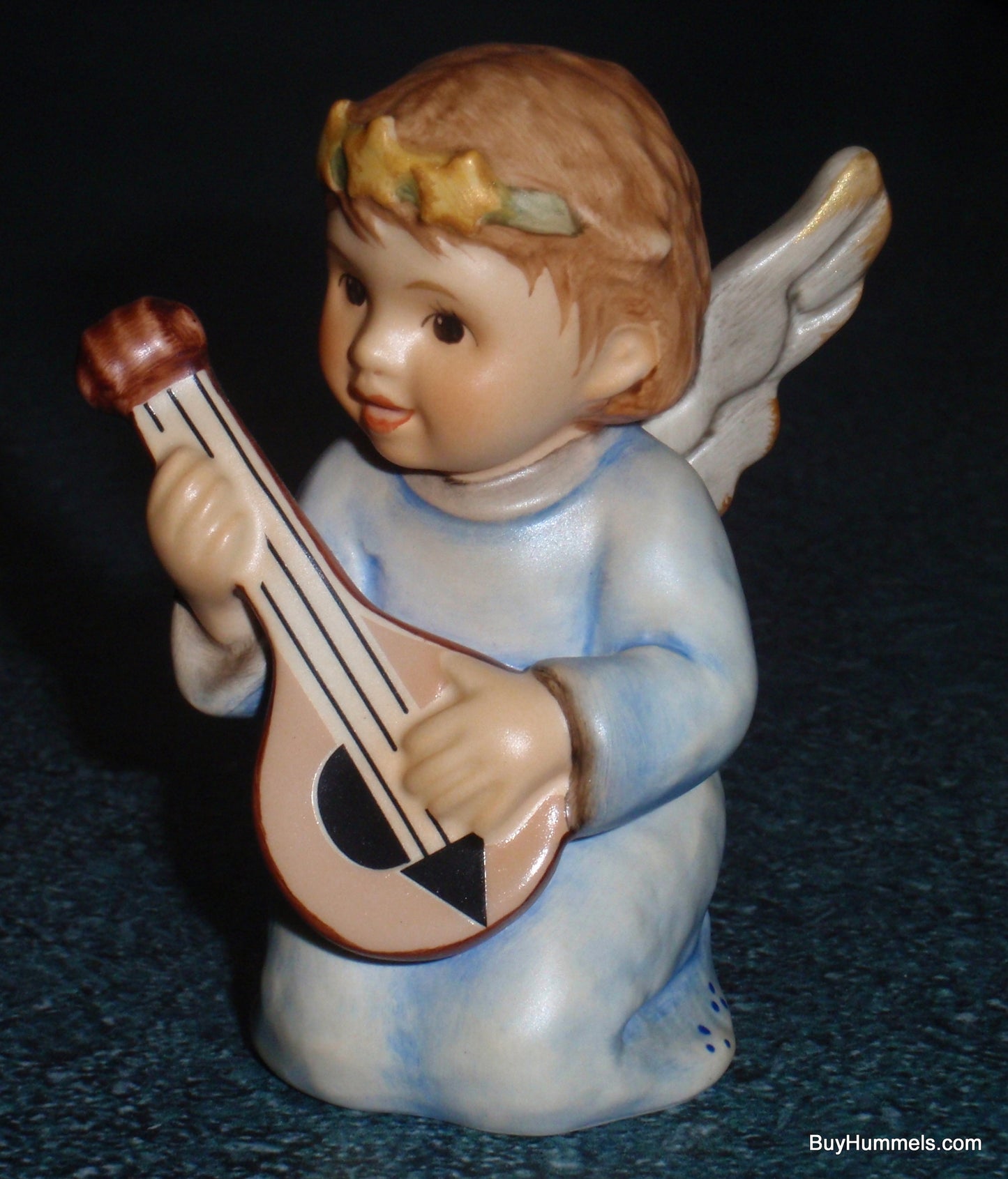 "Angela" Goebel Hummel Nativity Figurine #2230/L TMK8 Angel Playing Lute