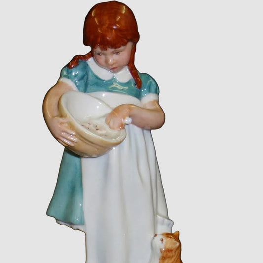 "Save Some For Me" Royal Doulton Figurine HN2959 - Childhood Days (7")