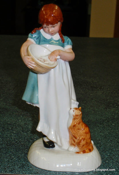 "Save Some For Me" Royal Doulton Figurine HN2959 - Childhood Days (7")