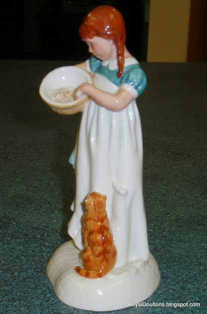 "Save Some For Me" Royal Doulton Figurine HN2959 - Childhood Days (7")