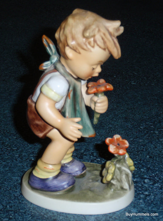 Goebel Hummel The Florist 349/0 Boy with Flowers Figurine by Gerhard Skrobek TMK8