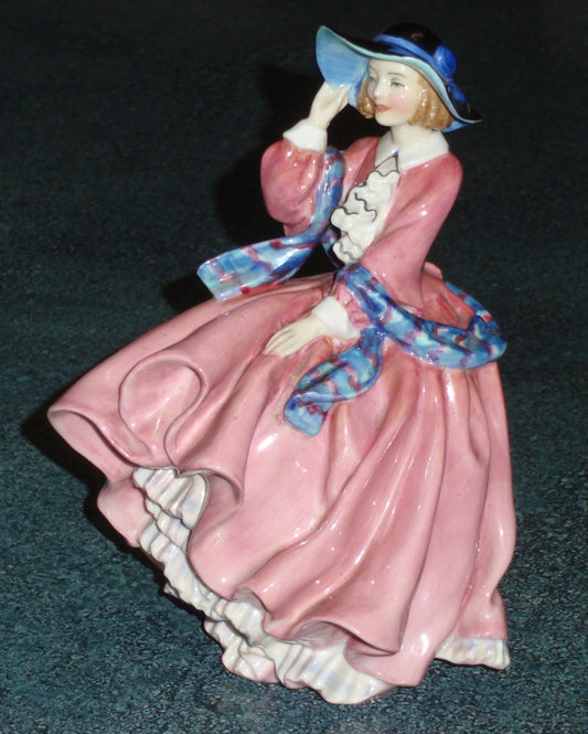 Royal Doulton "Top Of The Hill" Collectible Figurine HN1849 - Made In England