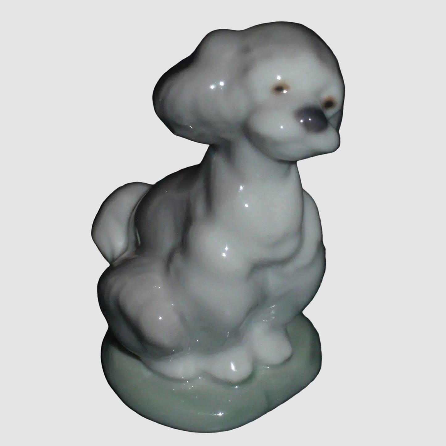 "A Friend For Life" Lladro Society Figurine 7685 - Puppy Dog (3")