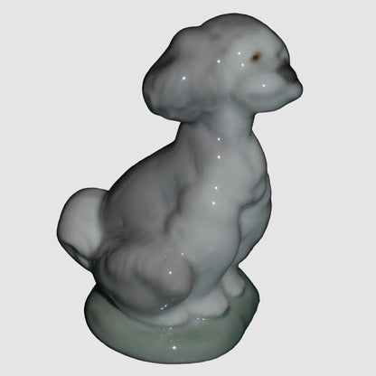 "A Friend For Life" Lladro Society Figurine 7685 - Puppy Dog (3")