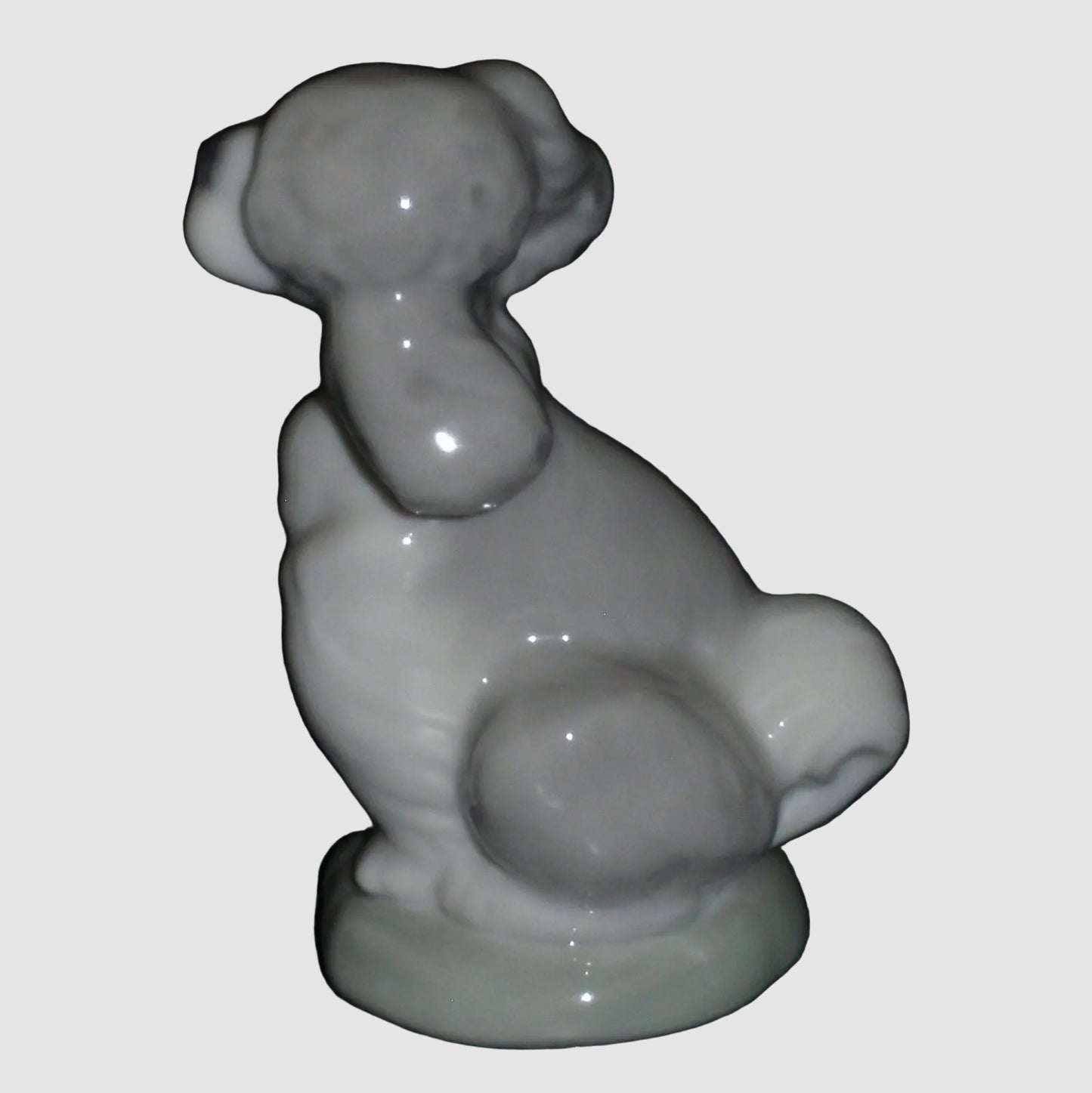 "A Friend For Life" Lladro Society Figurine 7685 - Puppy Dog (3")