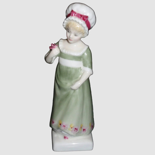 Ruth Royal Doulton HN2799 Kate Greenaway Figurine Peggy Davies Vintage England